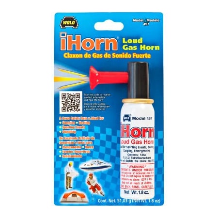 Wolo Wolo Hand Held 1.8 Oz. Gas Horn - 497